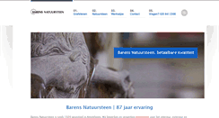 Desktop Screenshot of barensnatuursteen.nl